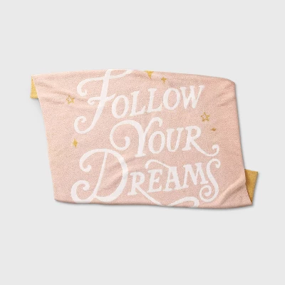 Princess 'Follow Your Dreams' Kids' Throw Blanket - The Disney Collection By Pillowfort™ 7 Princess 'Follow Your Dreams' Kids' Throw Blanket - The Disney Collection By Pillowfort™ - Image 5