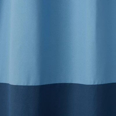 84" Tonal Blackout Window Kids' Panel Blue - Pillowfort™ 4 84" Tonal Blackout Window Kids' Panel Blue - Pillowfort™ - Image 2