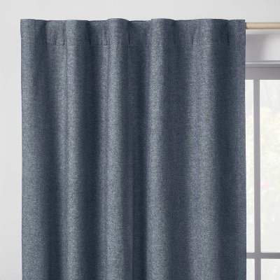 Blackout Chambray Cotton Kids' Panel - Pillowfort™ 3 Blackout Chambray Cotton Kids' Panel - Pillowfort™