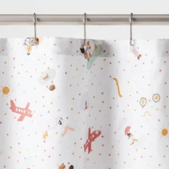 Pals Kids' Shower Curtain - Pillowfort™ 6 Pals Kids' Shower Curtain - Pillowfort™ -Pillowfort GUEST 103adbc8 3ec7 4858 b951 7276513849a9
