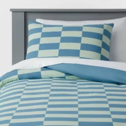 Checkers Kids' Duvet Cover Teal Blue - Pillowfort™ 11 Checkers Kids' Duvet Cover Teal Blue - Pillowfort™ -Pillowfort GUEST 14283e51 e80b 450c 91f0 19dc53607c84