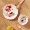 Kids' 2pc Bamboo And Melamine Bear Dinnerware Set Light Brown - Pillowfort™ 1 Kids' 2pc Bamboo And Melamine Bear Dinnerware Set Light Brown - Pillowfort™ -Pillowfort GUEST 158fe13d be14 402d a724 cf2e383a203b