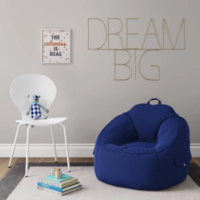 Canvas Kids’ Bean Bag Chair - Pillowfort™ 3 Canvas Kids’ Bean Bag Chair - Pillowfort™