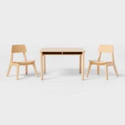 Natural Wood 2pc Kids' Activity Table And Chairs Set - Pillowfort™ 13 Natural Wood 2pc Kids' Activity Table And Chairs Set - Pillowfort™ -Pillowfort GUEST 2784efe8 f26a 47f6 b1b9 16224923bfe7