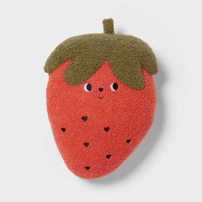 Strawberry Kids' Decorative Pillow - Pillowfort™ 6 Strawberry Kids' Decorative Pillow - Pillowfort™ - Image 4