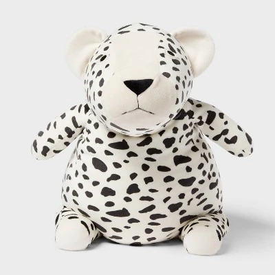 Cheetah Weighted Plush Kids' Throw Pillow Black And White - Pillowfort™ 5 Cheetah Weighted Plush Kids' Throw Pillow Black And White - Pillowfort™ - Image 3