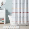Multi Striped With Tassels Kids' Shower Curtain - Pillowfort™ -Pillowfort GUEST 3c7c4b25 3f07 4094 831d 9940351d4413