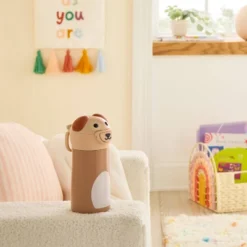 Kids' 10 Fl Oz Dog Animal Water Bottle - Pillowfort™