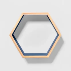 Natural Wood Hexagon Kids' Shelf - Pillowfort™ 13 Natural Wood Hexagon Kids' Shelf - Pillowfort™ -Pillowfort GUEST 41064ba5 959a 43a8 9f1d 2dbd088b21e5
