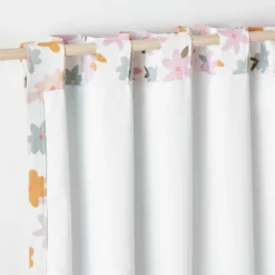 42"W X 84"L All Over Kids' Blackout Window Curtain Panel Floral Print - Pillowfort™ 9 42"W X 84"L All Over Kids' Blackout Window Curtain Panel Floral Print - Pillowfort™ -Pillowfort GUEST 47525027 1b63 4e75 bcf8 02bd17383b45