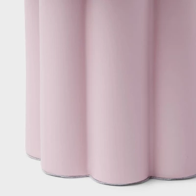 Fluted Kids' Table Lamp Purple - Pillowfort™ 5 Fluted Kids' Table Lamp Purple - Pillowfort™ - Image 3