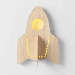 Rocket Wood Lit Kids' Wall Decor - Pillowfort™ 10 Rocket Wood Lit Kids' Wall Decor - Pillowfort™ -Pillowfort GUEST 4a515d22 9dea 41b4 86e9 c8c56af82063
