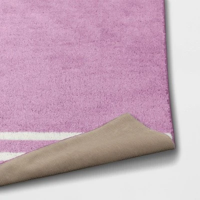 Border Striped Kids' Rug - Pillowfort™ 5 Border Striped Kids' Rug - Pillowfort™ - Image 3