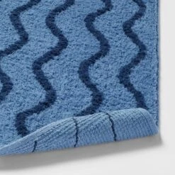 Wave Kids' Bath Rug Navy - Pillowfort™ -Pillowfort GUEST 4adc52a0 90b9 4a3d afd5 0b3c723ec7e0