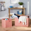 Large Rectangle Dot Kids' Storage Bin Rose Pink - Pillowfort™ 1 Large Rectangle Dot Kids' Storage Bin Rose Pink - Pillowfort™ -Pillowfort GUEST 4c6e3fee 449a 4463 ae35 b822c427e416