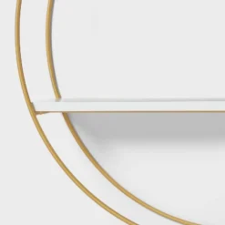 Kids' Round Shelf With Gold Wire - Pillowfort™ -Pillowfort GUEST 53965c3e e52f 4a5b 8373 1c0469d5e33a