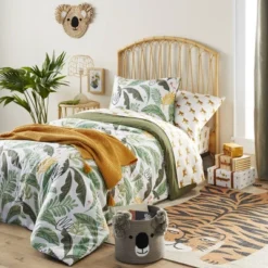 Twin Rattan Kids' Bed Natural - Pillowfort™ -Pillowfort GUEST 64ab9aeb 410c 4a12 9a31 ee15f315b726 6