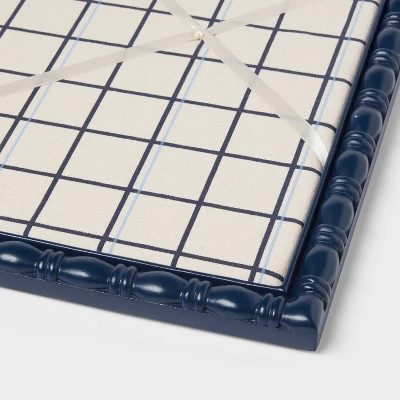 Navy Framed Fabric Kids' Photo Memo Board - Pillowfort™ 4 Navy Framed Fabric Kids' Photo Memo Board - Pillowfort™ - Image 2