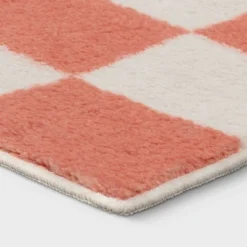 Checker Kids' Rug Pink - Pillowfort™ -Pillowfort GUEST 6d4a2eeb 6ef0 4b86 bb79 8c2cb53c3e56