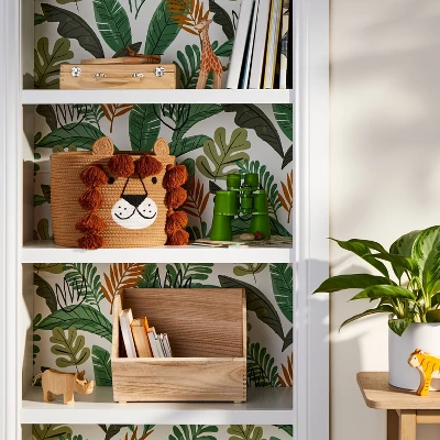 Botanical Peel & Stick Kids' Wallpaper Green - Pillowfort™ 3 Botanical Peel & Stick Kids' Wallpaper Green - Pillowfort™