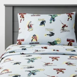 Marvel Characters Kids' Sheet Set - The Marvel Collection By Pillowfort™ -Pillowfort GUEST 7b34f781 b30a 4761 9129 f6ab350822d3