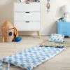 Blue Checkered Kids' Sleeping Bag - Pillowfort™ -Pillowfort GUEST 83be1f50 cfd9 4147 bcb4 ca378884239e