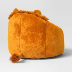 Kids' Lion Bean Bag Brown - Pillowfort™: Upholstered Chair For Kids 3-9, Indoor Animal Pattern, Polystyrene Beads -Pillowfort GUEST 85b9ff29 1e8d 4648 88e1 996cc7d4606e