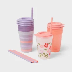 Kids' 18pc Plastic Drinkware Set Peach/Melon - Pillowfort™ 9 Kids' 18pc Plastic Drinkware Set Peach/Melon - Pillowfort™ -Pillowfort GUEST 897dc6aa 3cb3 439e a334 569134e16014