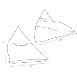 Triangle Lounge Kids’ Chair - Pillowfort™ 18 Triangle Lounge Kids’ Chair - Pillowfort™ -Pillowfort GUEST 8a0c4c85 7960 4d15 b36c b9e388edfa05