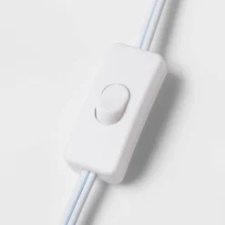 Rattan Tulip Cylinder Bedside Kids' Lamp - Pillowfort™ -Pillowfort GUEST 8ae75a37 11ac 4758 aaa9 42341bdb4492