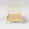 Twin Rattan Kids' Bed Natural - Pillowfort™ 1 Twin Rattan Kids' Bed Natural - Pillowfort™ -Pillowfort GUEST 93e79c3a bec1 4df2 a046 cefd774bb478