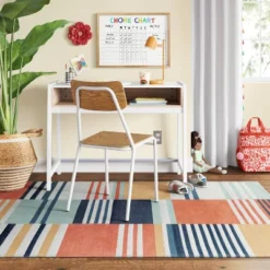 Broken Striped Kids' Rug - Pillowfort™