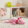 Dinosaur Weighted Plush Kids' Throw Pillow Bright Pink - Pillowfort™ 1 Dinosaur Weighted Plush Kids' Throw Pillow Bright Pink - Pillowfort™ -Pillowfort GUEST 98b04423 b760 4d0d bf31 f341752586ee