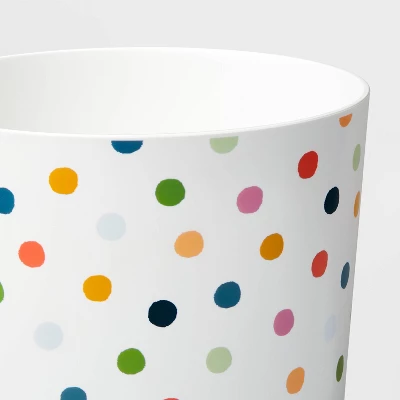 Dot Kids' Bathroom Wastebasket - Pillowfort™ 4 Dot Kids' Bathroom Wastebasket - Pillowfort™ - Image 2