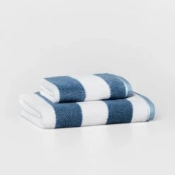 Striped Kids’ Towel Navy With SILVADUR™ Antimicrobial Technology - Pillowfort™ 9 Striped Kids’ Towel Navy With SILVADUR™ Antimicrobial Technology - Pillowfort™ -Pillowfort GUEST a3648987 9819 42c9 a304 b8b0db1187ff