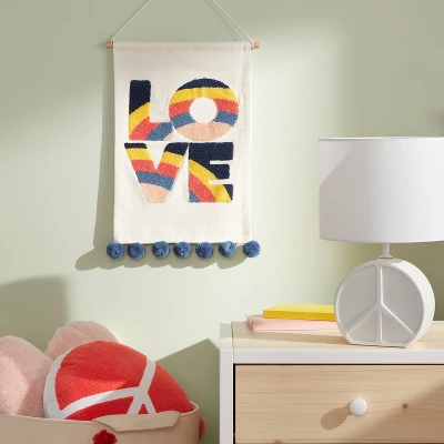Love Hanging Kids' Wall Decor - Pillowfort™ 3 Love Hanging Kids' Wall Decor - Pillowfort™