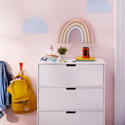 Rainbow Neon Kids' Wall Decor - Pillowfort™ 4 Rainbow Neon Kids' Wall Decor - Pillowfort™ - Image 3