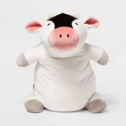 Cow Weighted Plush Kids' Throw Pillow Black/White - Pillowfort™ -Pillowfort GUEST a758b4ae 603d 4635 a782 aa0bfa4d6d7c