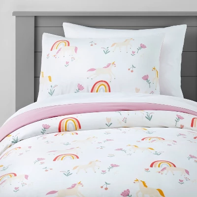 Kids' Duvet Unicorn Cover - Pillowfort™ 7 Kids' Duvet Unicorn Cover - Pillowfort™ - Image 5