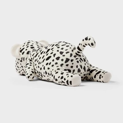 Cheetah Weighted Plush Kids' Throw Pillow Black And White - Pillowfort™ 4 Cheetah Weighted Plush Kids' Throw Pillow Black And White - Pillowfort™ - Image 2