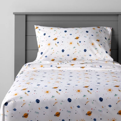 Space Microfiber Kids' Sheet Set - Pillowfort™ 5 Space Microfiber Kids' Sheet Set - Pillowfort™ - Image 3