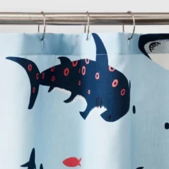 Shark Kids' Shower Curtain - Pillowfort™ 6 Shark Kids' Shower Curtain - Pillowfort™ -Pillowfort GUEST bb8743e1 7939 446b bd6e 20f2f9550feb