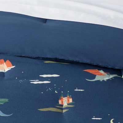 Toddler Dragon Kids' Comforter - Pillowfort™ 4 Toddler Dragon Kids' Comforter - Pillowfort™ - Image 2