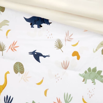 Toddler Dinosaur Cotton Kids' Comforter - Pillowfort™ 4 Toddler Dinosaur Cotton Kids' Comforter - Pillowfort™ - Image 2