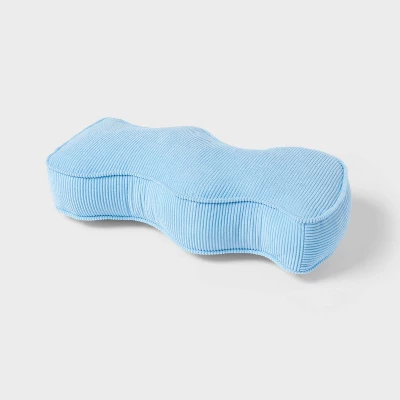 Blue Wave Corduroy Kids' Decorative Pillow - Pillowfort™ 4 Blue Wave Corduroy Kids' Decorative Pillow - Pillowfort™ - Image 2