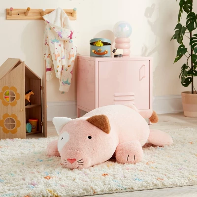 XL Cat Kids' Character Plush - Pillowfort™ 3 XL Cat Kids' Character Plush - Pillowfort™