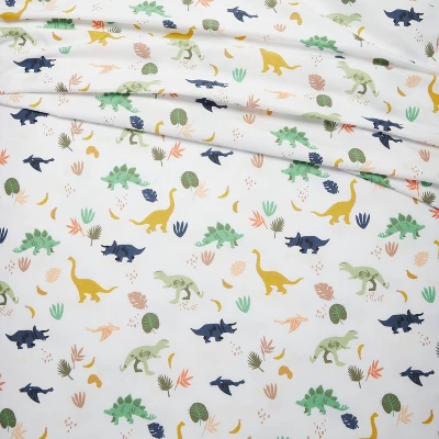 Dinosaur Microfiber Kids' Sheet Set - Pillowfort™ 5 Dinosaur Microfiber Kids' Sheet Set - Pillowfort™ - Image 3