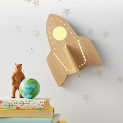 Rocket Wood Lit Kids' Wall Decor - Pillowfort™ 11 Rocket Wood Lit Kids' Wall Decor - Pillowfort™ -Pillowfort GUEST ce673589 7e04 4ff5 89dc fddaae8be98f