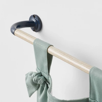 Blackout Kids' Curtain Rod Navy - Pillowfort™ 4 Blackout Kids' Curtain Rod Navy - Pillowfort™ - Image 2