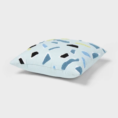Blue Terrazzo Kids' Decorative Pillow - Pillowfort™ 4 Blue Terrazzo Kids' Decorative Pillow - Pillowfort™ - Image 2